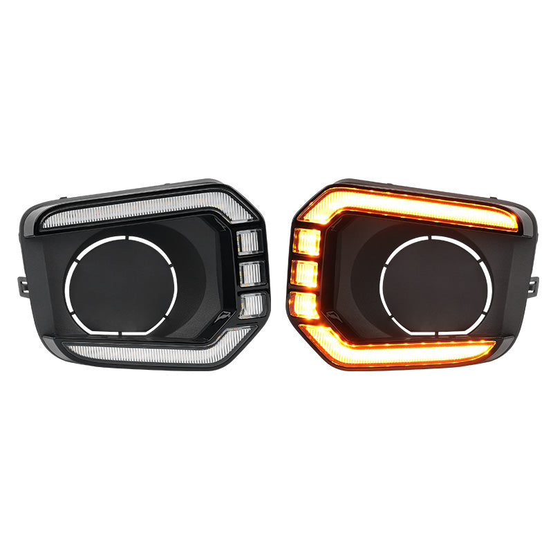 LED Fog Lights Bezel Kit for 2016-2023 Toyota Tacoma